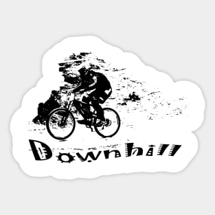 downhill Sticker